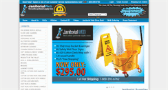 Desktop Screenshot of janitorialweb.com